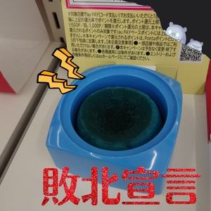 「ドラッグストアで敗北宣言」