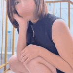 雨の中♪