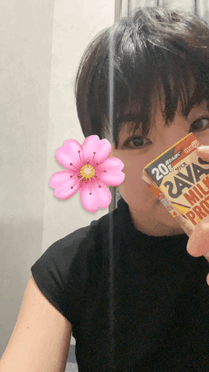 秘技！両目つむり🌸