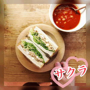 ツナ卵サンド❤️