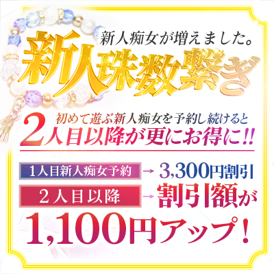 新人制覇だ！-新人数珠繋ぎ -