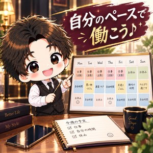 「自分の生活に合わせて働き方を考える」